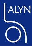 Alyn blue with white lines